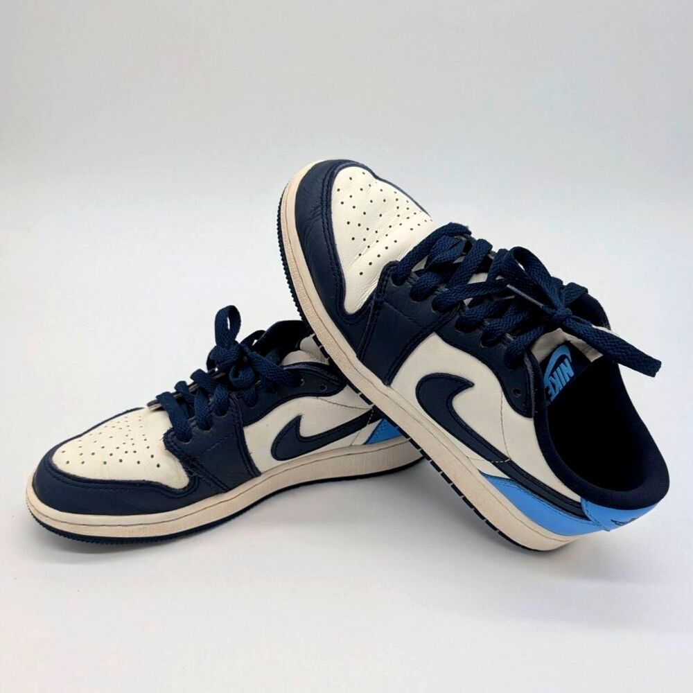 Nike Air Jordan 1 Retro Low OG Obsidian UNC Blue Sneakers Youth 4.5Y
